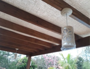 pergolado de madeira